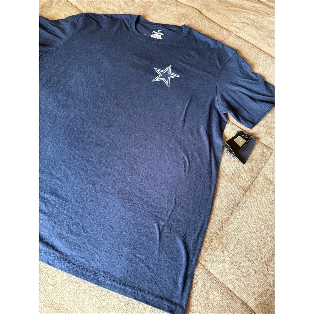 Fanatics Dallas Cowboys Mens Navy Number 1 Dad Star Logo T-Shirt XXL NWT